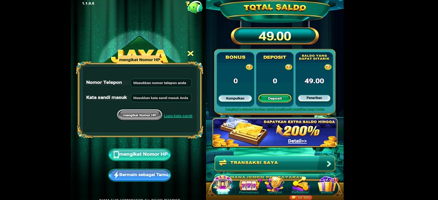 Jaya Slot APK