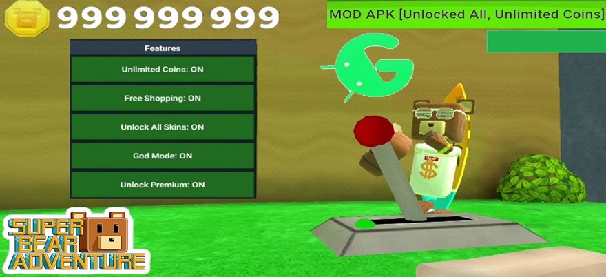 Super Bear Adventure Mod APK