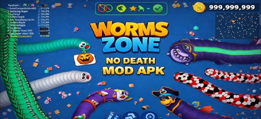 Worms Zone Mod APK