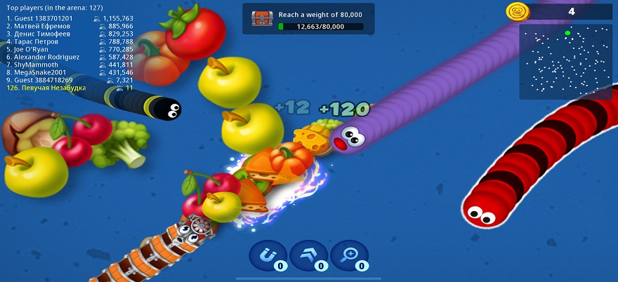 Worms Zone Mod APK